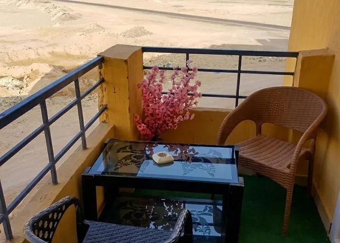 Alpesi faház Wavesong Whispers Flat Where Enjoy Seaview With The Price And Enjoy Speedy Wifi For Forigners Only ممنوع المصريين *